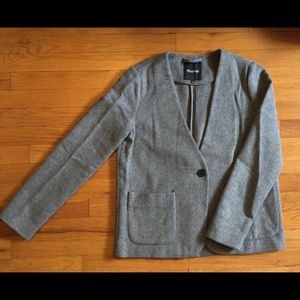 Madewell soft wool blazer / jacket